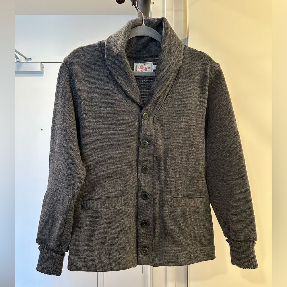 Dehen 1920 Shawl Sweater Coat (Like-new)